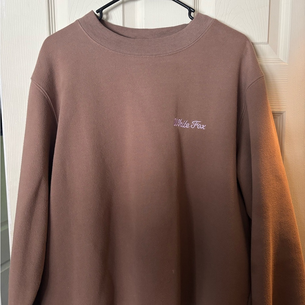 White Fox Boutique Brown Sweater
